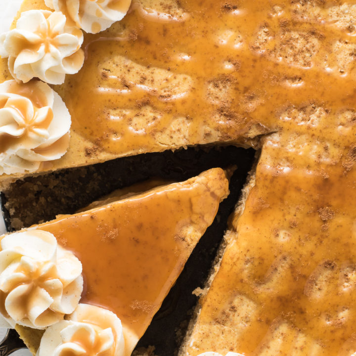 Gluten-free Pumpkin Cheesecake 