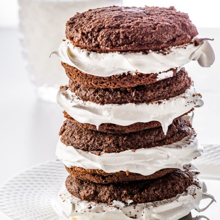 Keto Whoopie Pies With Marshmallow Filling