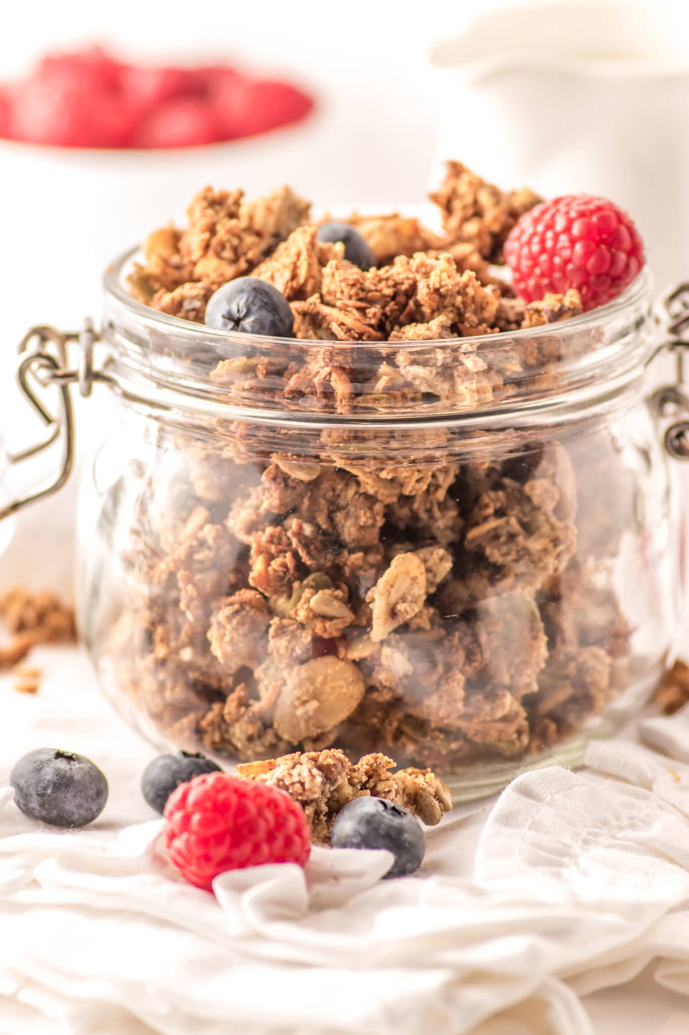 Low-carb Maple Spiced Granola
