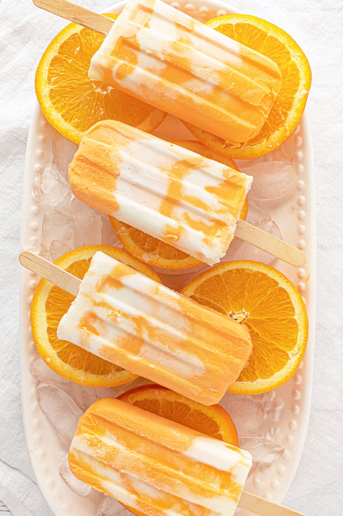 Tart & Creamy Sugar-Free Creamsicles (Low Carb & Keto Too!)