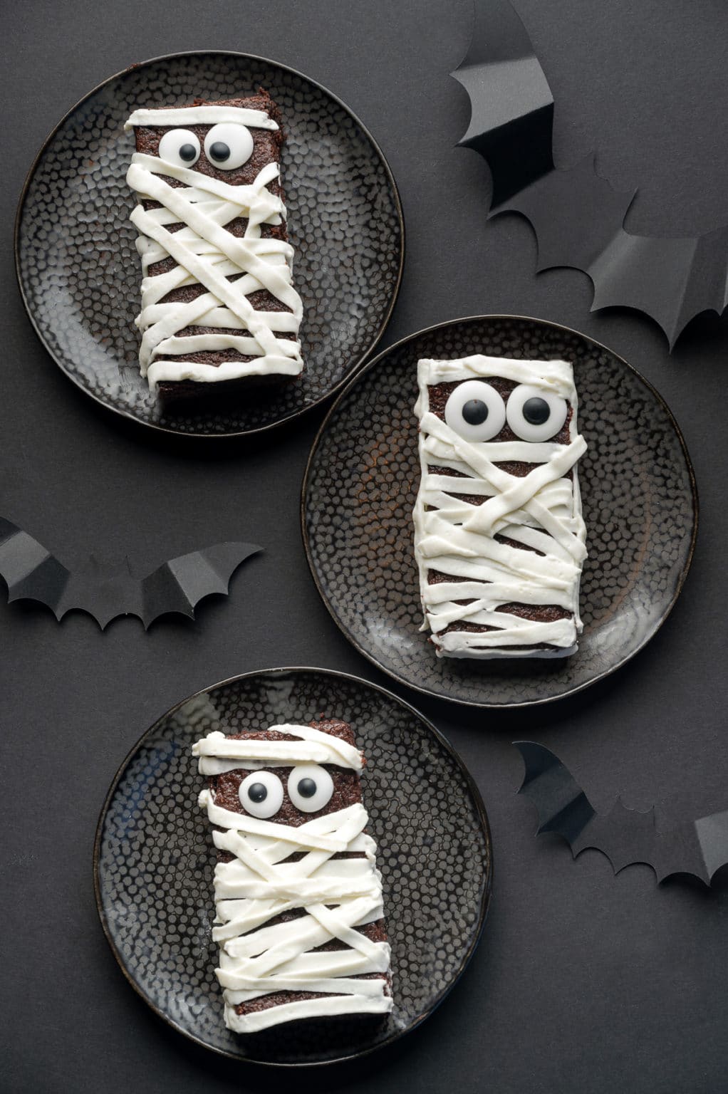 Halloween Mummy Sugar-Free Brownie Treats (Gluten-Free & Low Carb)