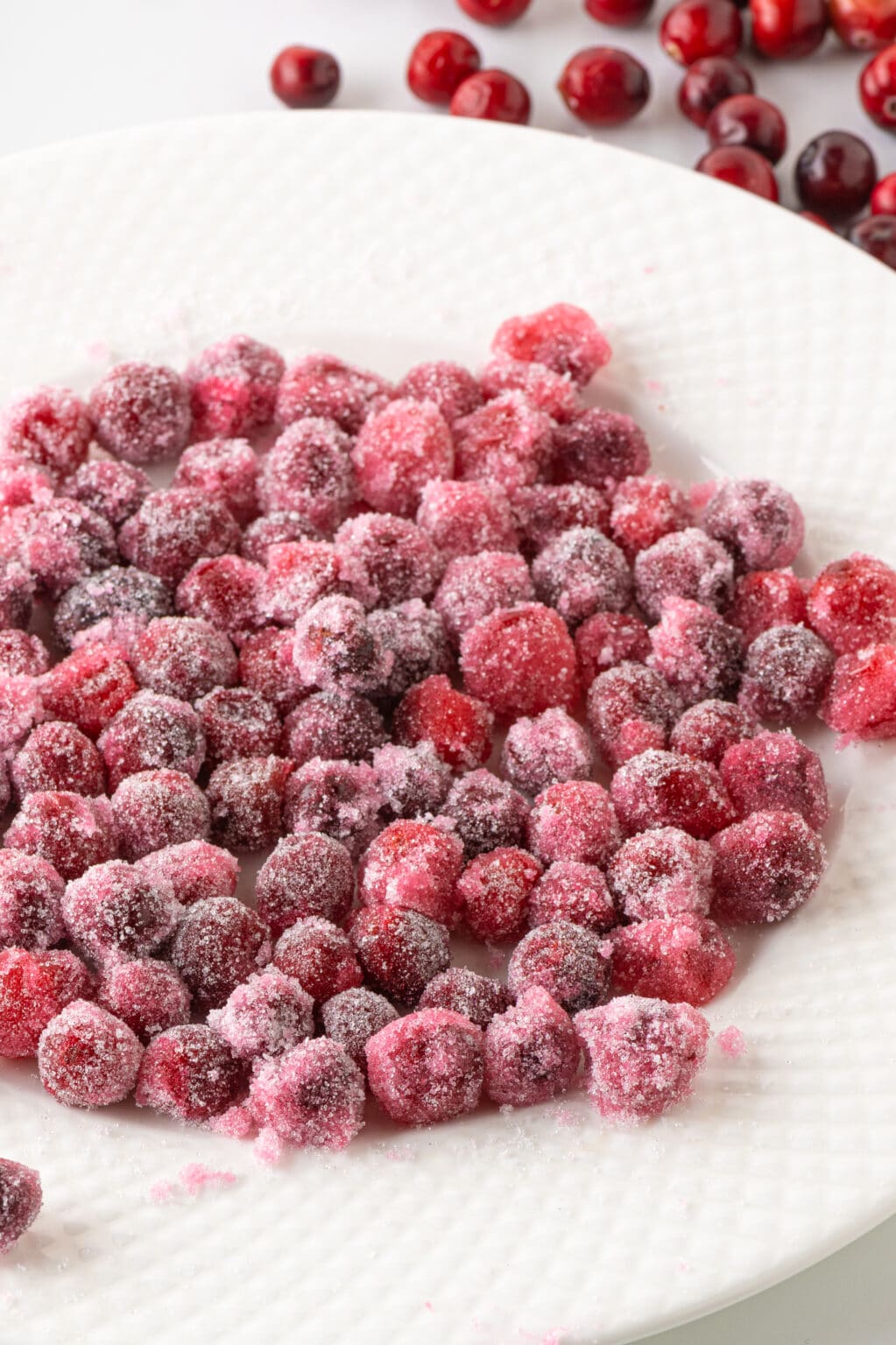 Easy Sugar-Free Candied Cranberries For The Holidays