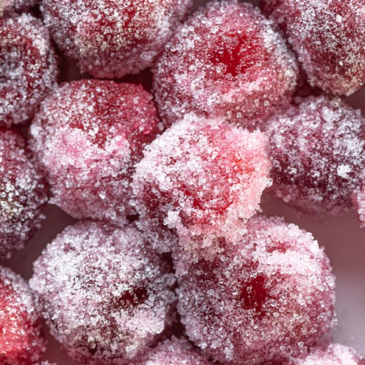 Sugar Free Candied Cranberries