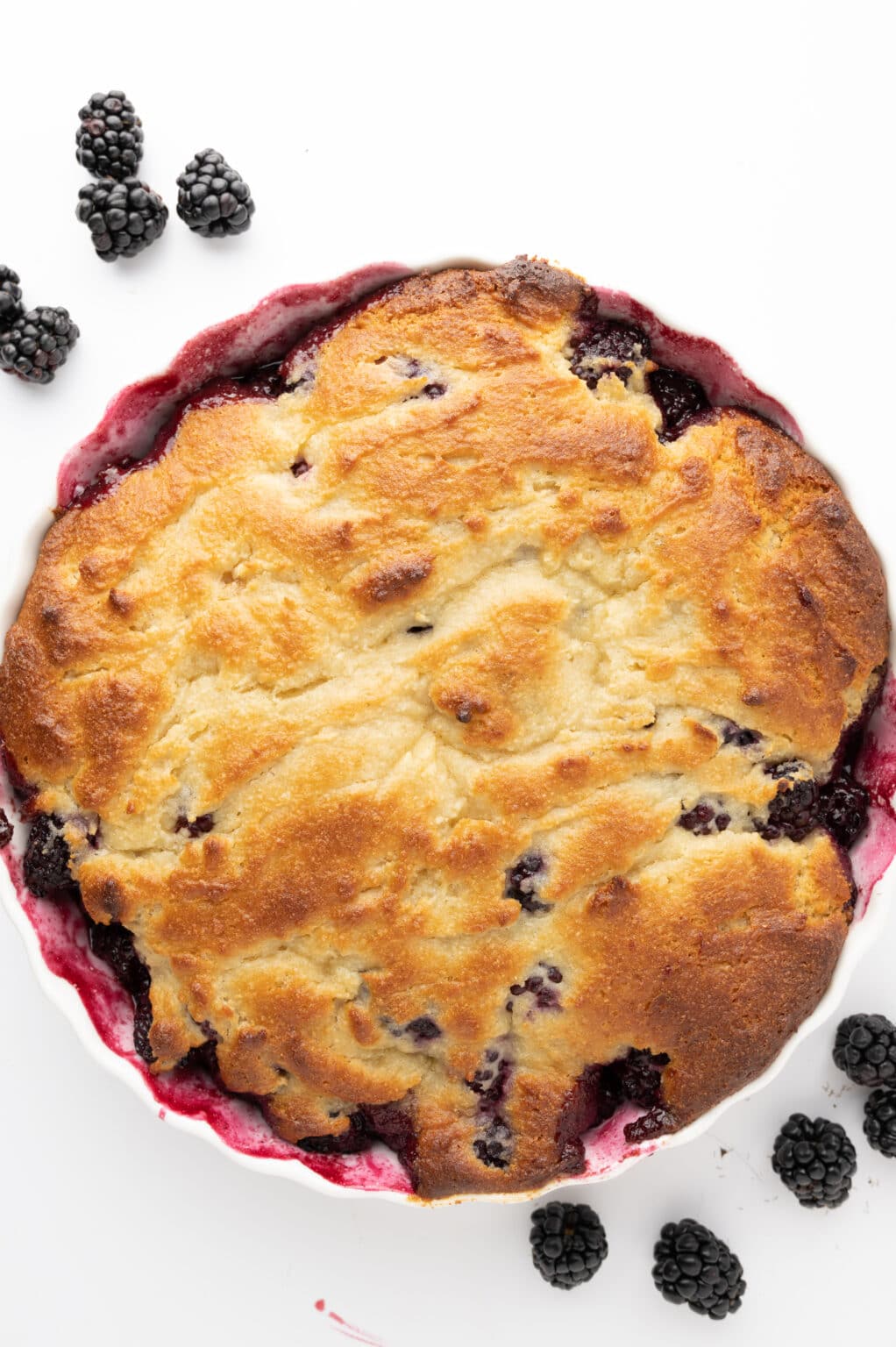 Delicious Keto Blackberry Cobbler Recipe!