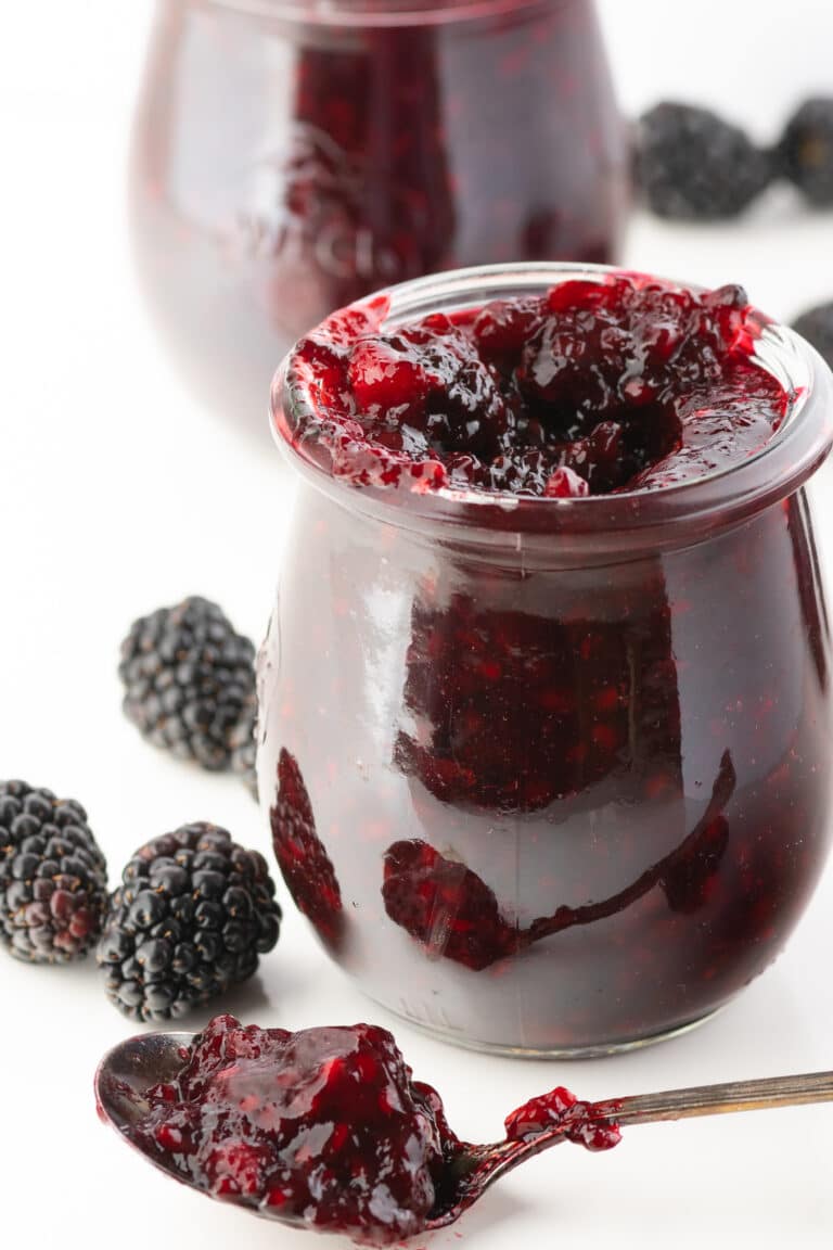 SugarFree Blackberry Jam Water Bath Canning Method